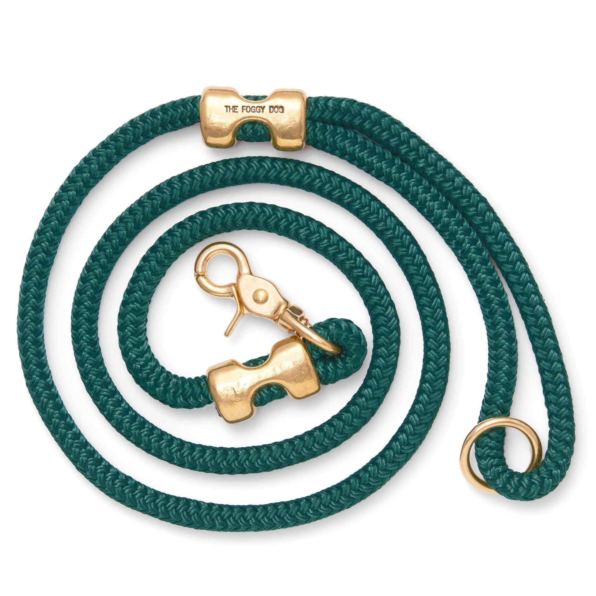 The Foggy Dog - Evergreen Marine Rope Dog Leash